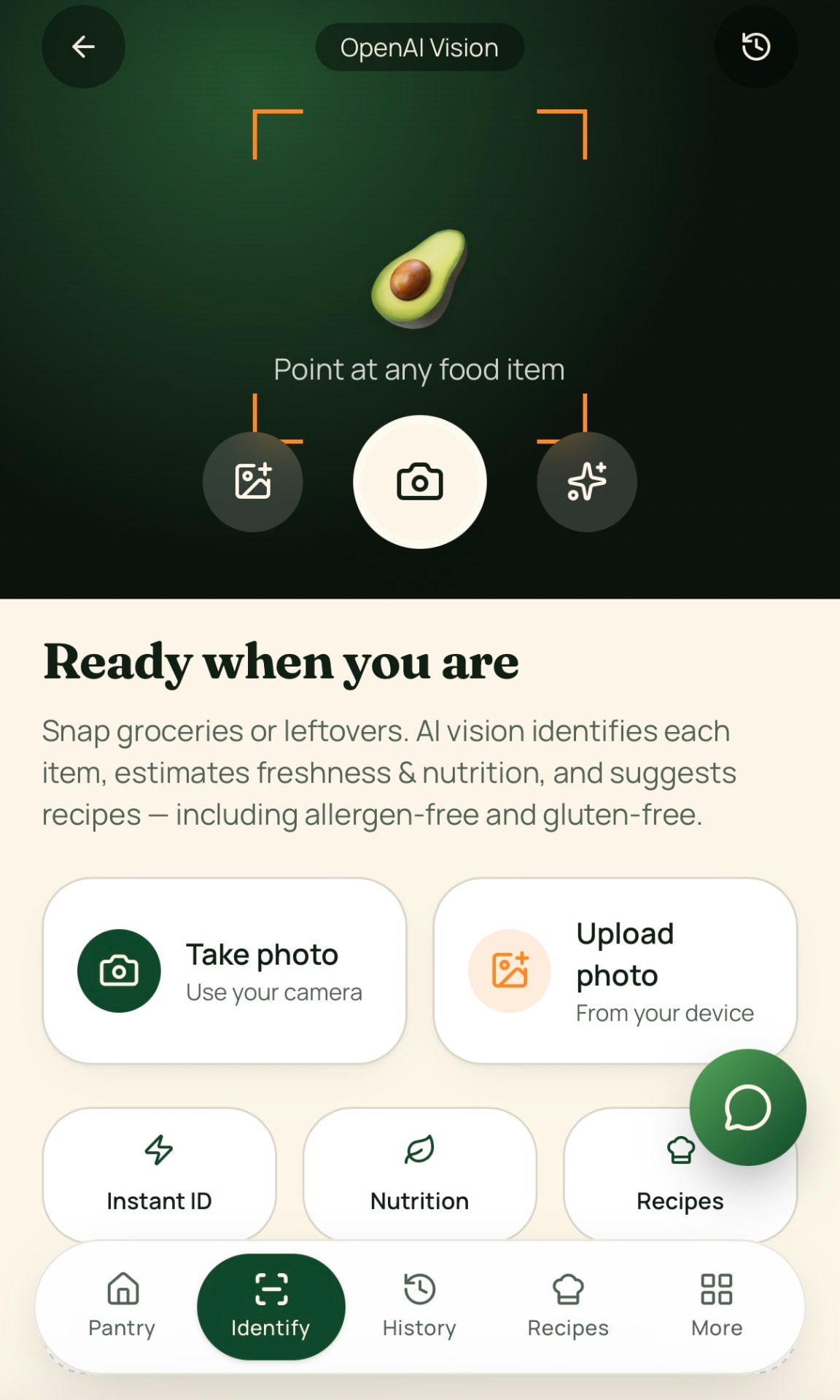 Food Saver Companion — Une application disponible sur le web et sur Android.